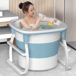 Cách lắp bồn tắm gấp gọn