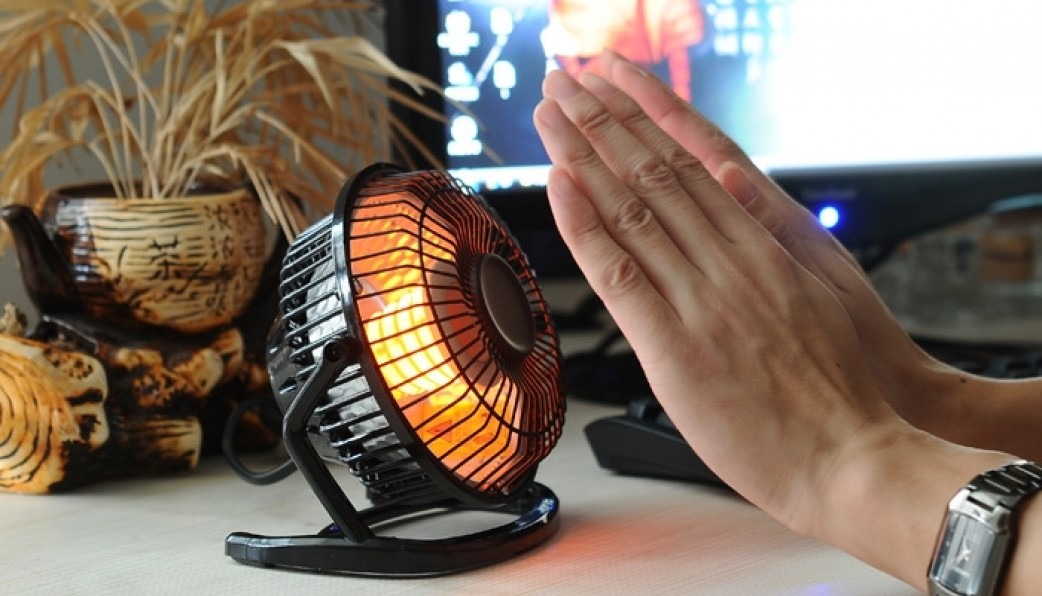 cách sử dụng máy sưởi mini
