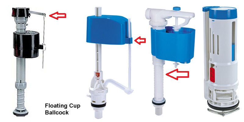 cách chỉnh phao bồn cầu toto