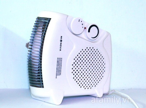 cách sử dụng máy sưởi nova