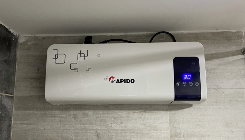 đánh giá máy sưởi gốm rapido